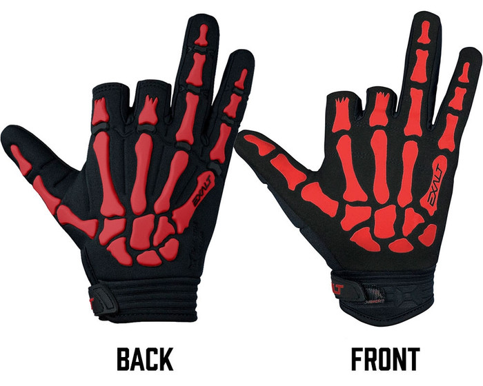 Exalt Death Grip Gloves - Red