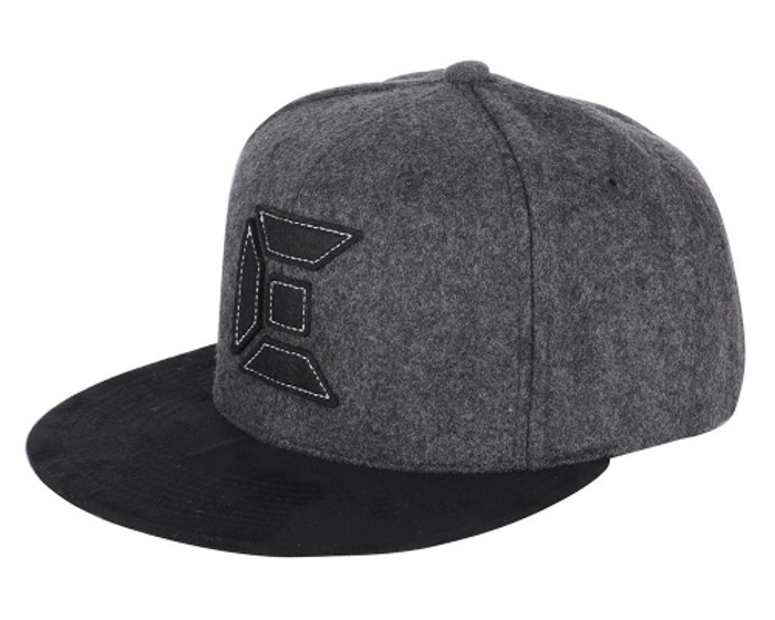 Exalt North Men's Fitted Hat - Charcoal/Black
