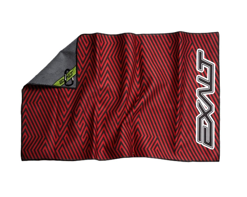 Exalt Microfiber Zig Zag Team Goggle Cloth - Red