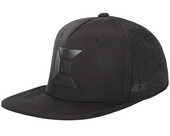 Exalt Snap Back Stealth Hat - Black