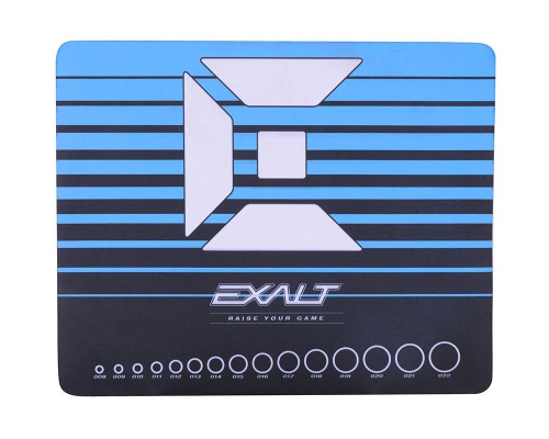 Exalt Paintball Tech Mat - Blue
