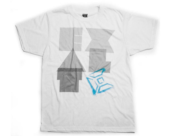 Exalt Overlap Paintball T-Shirt - White