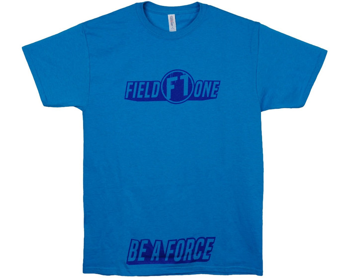 Field One T-Shirt - Be A Force - Blue