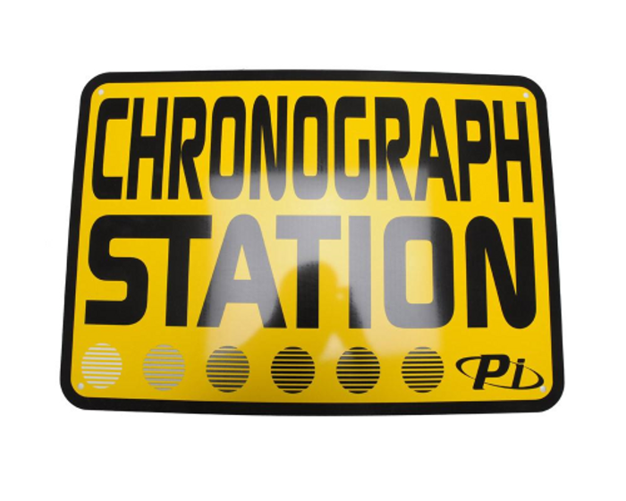 Field Signs 20" x 14" - Chronograph Station
