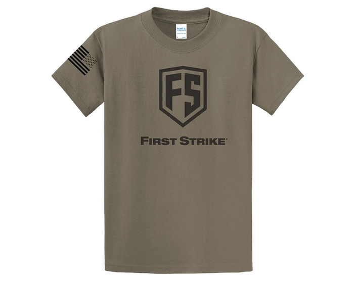 First Strike T-Shirt - Dusty Brown