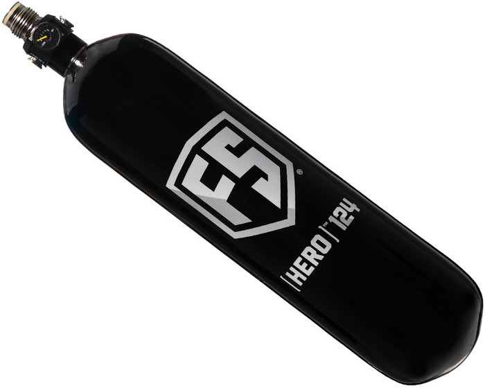 First Strike Hero 2 124/4500 Compressed Air Paintball Tank - Yes, Add a Extra Low Pressure Kit (275-300 PSI)