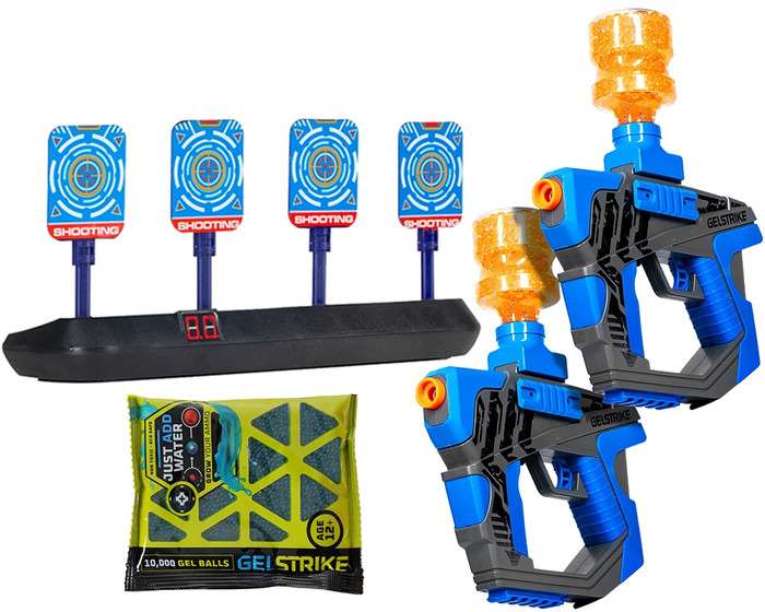 GELSTRIKE - Delta Rapid Blaster - Starter Bundle - Menace Blue