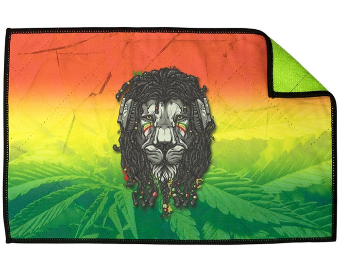 Exalt Player Microfiber Lens Cloth - Rasta Lion