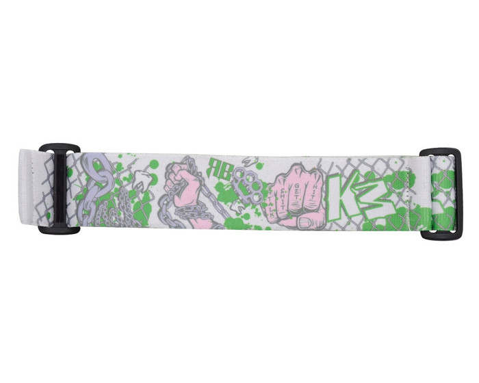 KM Universal JT Goggle Strap - Limited Edition Lime Knuckles