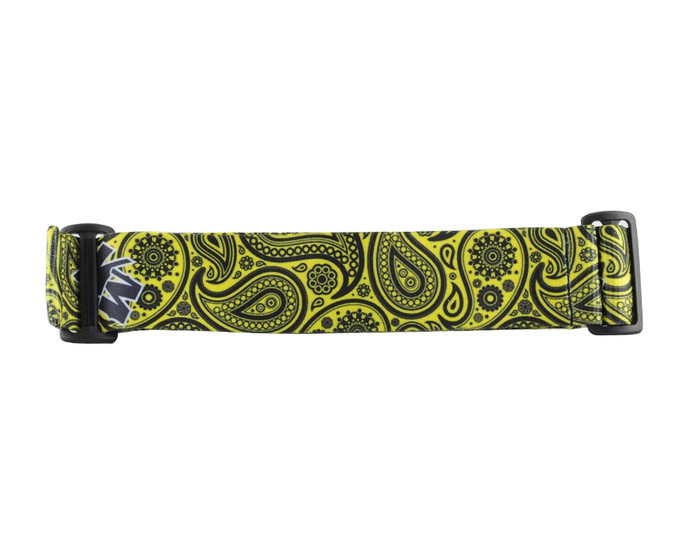 KM Universal JT Goggle Strap - Limited Edition Yellow Bandana