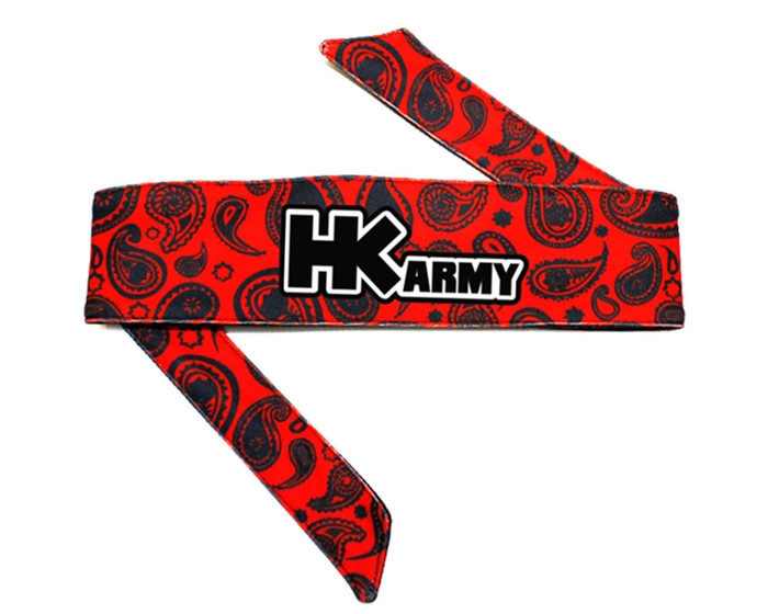 HK Army Padded Head Band - HK Bandana Red