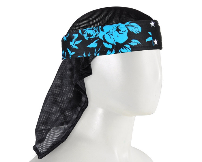 HK Army Padded Head Wrap w/ Mesh Netting - Reign Turquoise