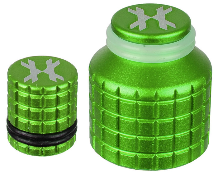 HK Army Thread Saver & Fill Nipple Cover Combo - Neon Green