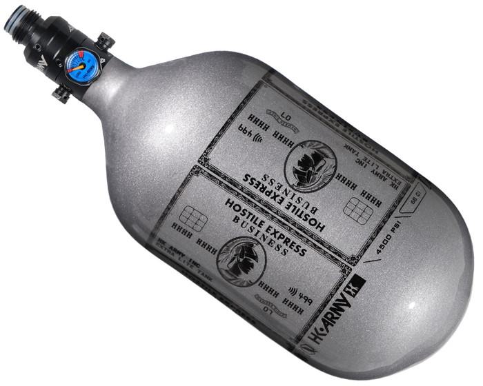 HK Army Aerolite "Extra Lite" Compressed Air Bottle w/ Standard Regulator - Hostile Express Platinum (68/4500)
