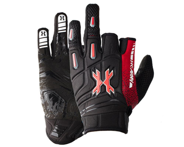 HK Army 2014 Hardline Paintball Gloves - Lava