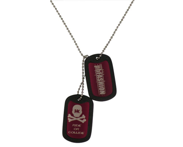 HK Army Dog Tags - Red