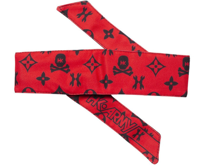 HK Army Headband - Monogram Red/Black