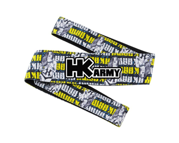 HK Army Headband - HK RockHer Yellow