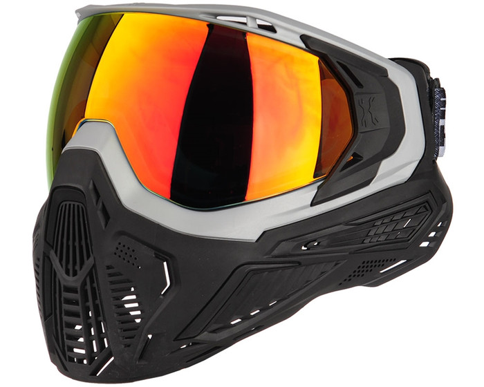 HK Army SLR Paintball Mask - Solar (Grey/Black w/ Scorch Lens)