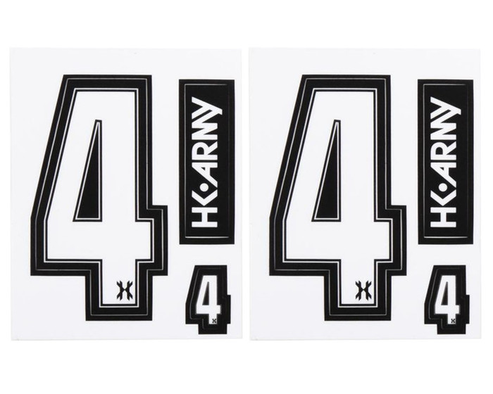 HK Army Sticker Pack - Number - 4