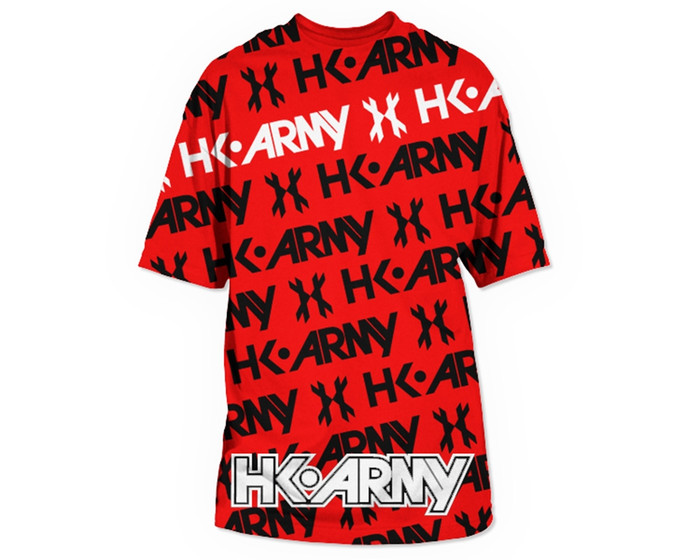 HK Army All Over 2.0 Paintball T-Shirt - Red
