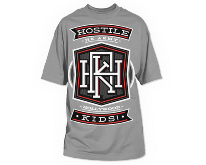 HK Army Monogram Paintball T-Shirt - Grey