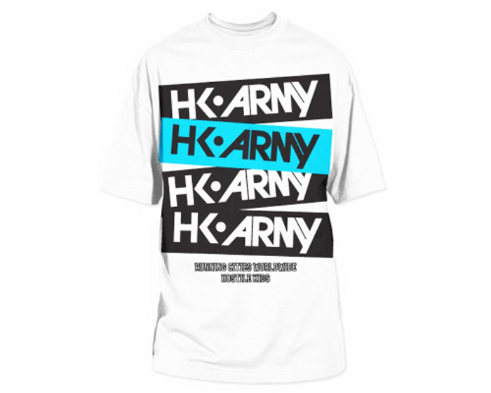 HK Army Posted Paintball T-Shirt - White