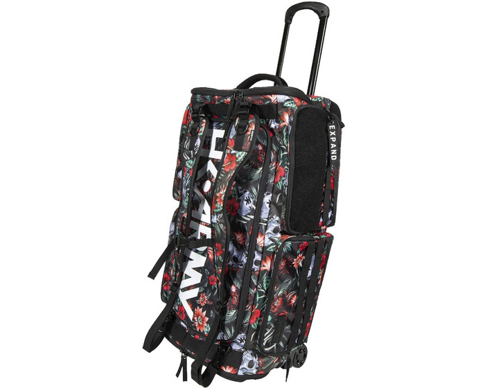 HK Army Rolling Gear Bag - Expand - Tropical Skull