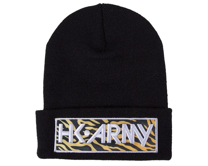 HK Army Beanie - Tiger - Black