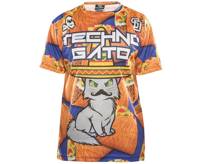 HK Army Dri Fit T-Shirt - Techno Kitty Tacos