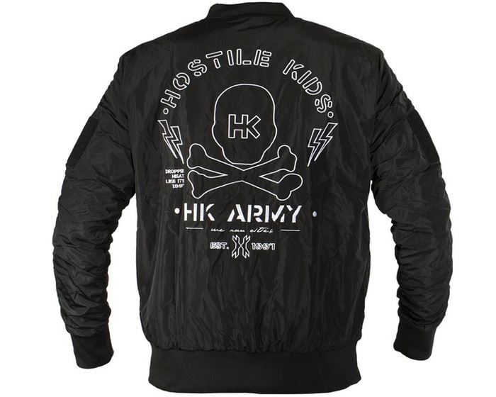 HK Army Jacket - Collide Bomber - Black