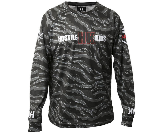 HK Army T-Shirt - Dri Fit - OG Series L/S - Tiger Urban Camo
