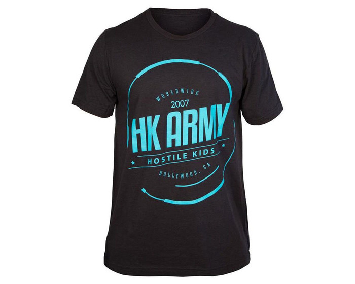 HK Army T-Shirt - Glitch - Black Heather