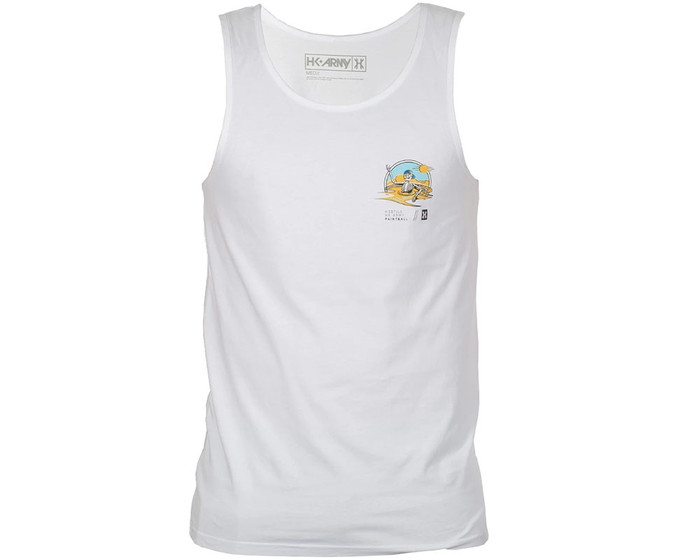 HK Army Quicksand Tank Top - White