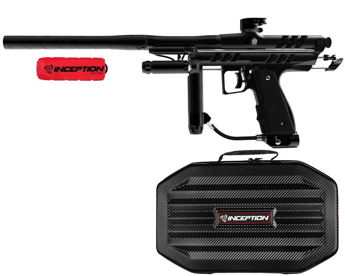 Inception Designs Retro Hornet Autococker Full Body Paintball Gun - Black/Black