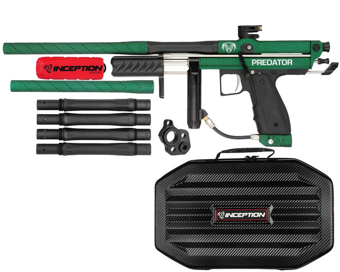 Inception Designs Retro Predator Pump Paintball Gun - Green/Black