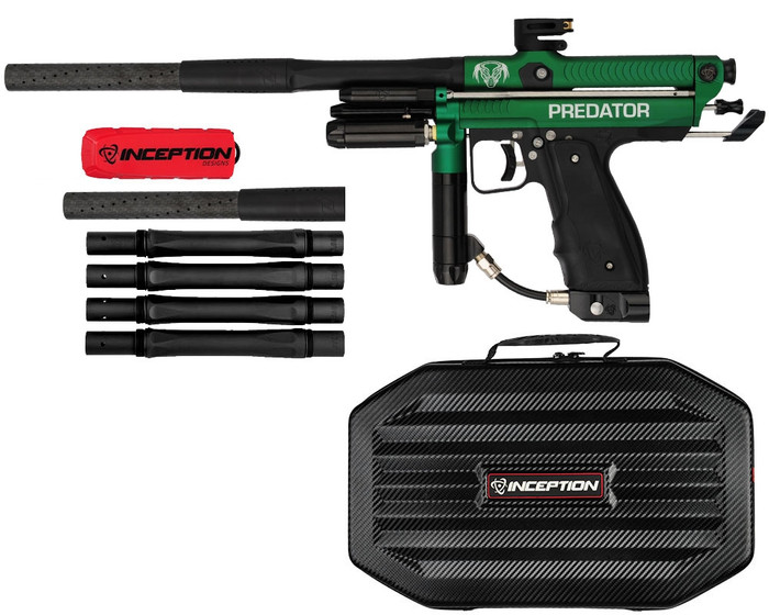 Inception Designs Retro Predator  Mini Autococker Paintball Gun - Green/Black