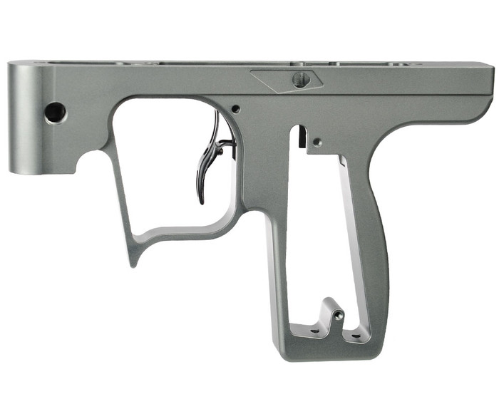 ANS Xtreme 90 Degree Ion Trigger Frame w/ Roller Trigger - Gun Metal Grey