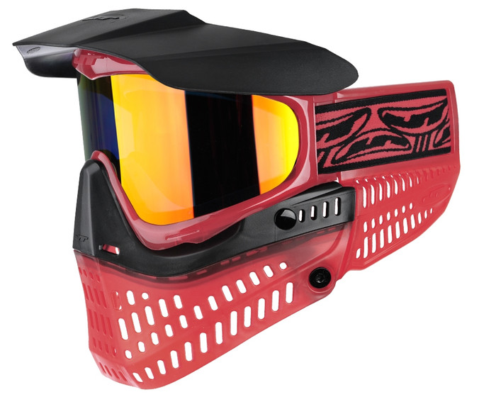 JT ProFlex Thermal Mask - Ice Series Red - Prizm 2.0 Lava