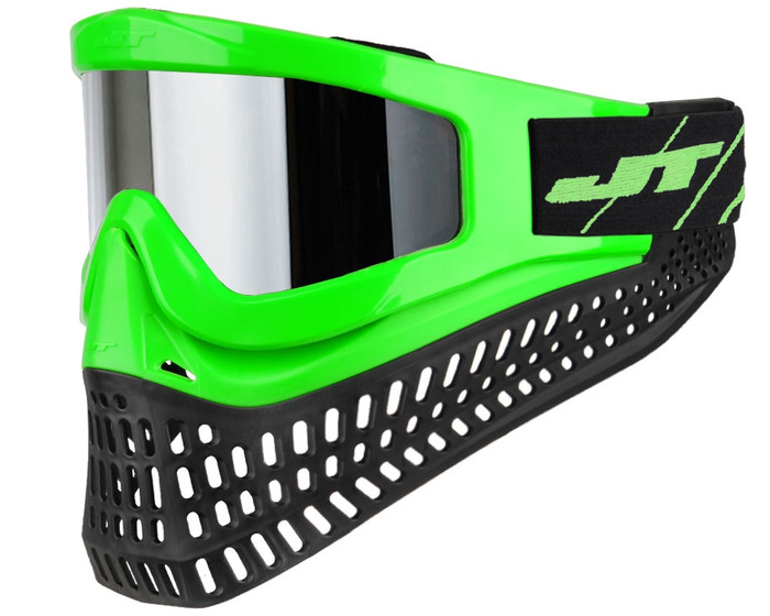 JT ProFlex X Mask - Lime w/ Prizm Chrome Lens