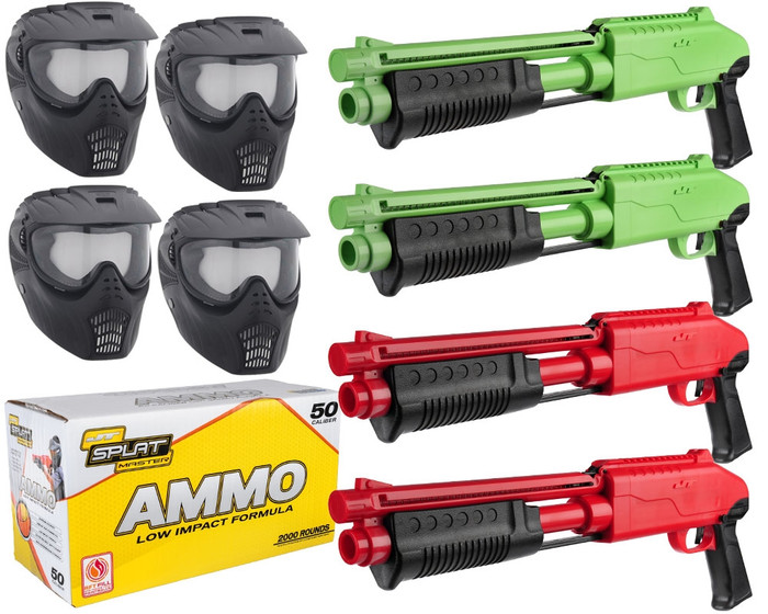 JT Splatmaster Z200 Shotgun Mega Package - Red