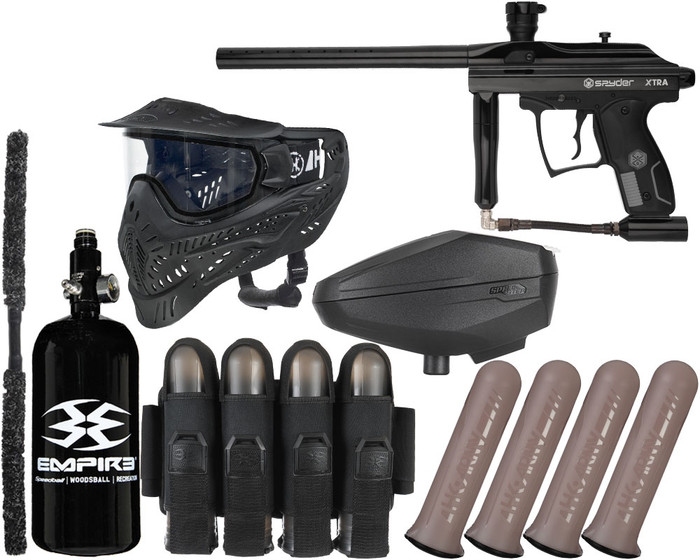 Kingman Spyder Xtra Rivalry Paintball Gun Kit