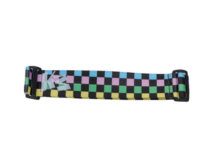 KM Paintball Universal JT Goggle Strap - 09 Pastel Checkers