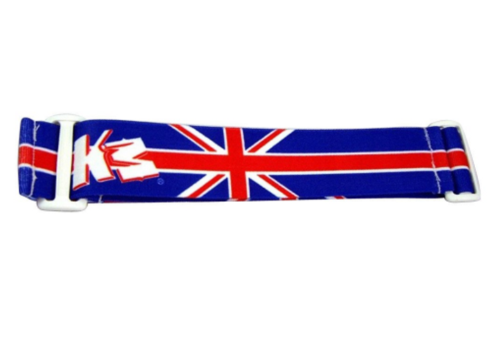 KM Paintball Universal JT Goggle Strap - British Flag