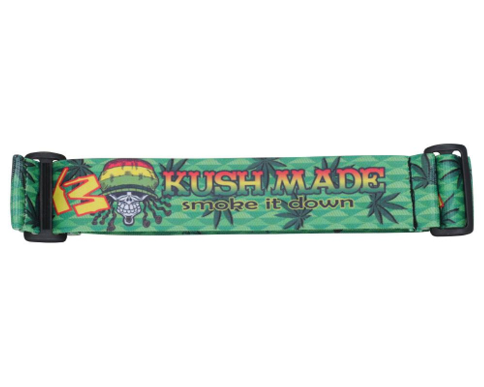 KM Paintball Universal JT Goggle Strap - Kush Made Rasta