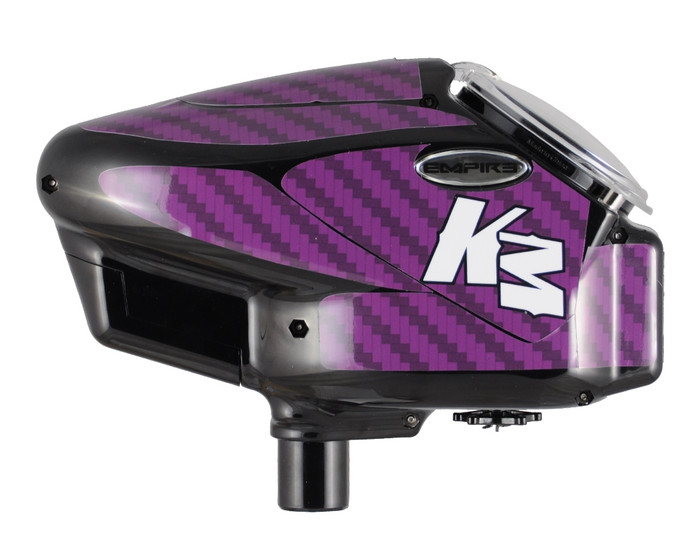 KM Halo Too Loader Wrap - Carbon Fiber Purple