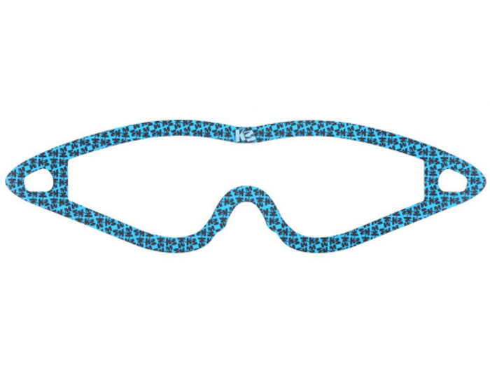 KM Paintball Mask Wraps - Event Lens - All Over Blue