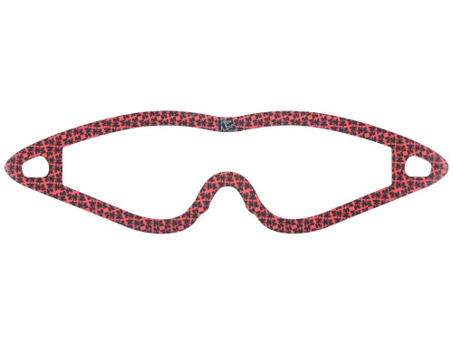 KM Paintball Mask Wraps - Event Lens - All Over Red