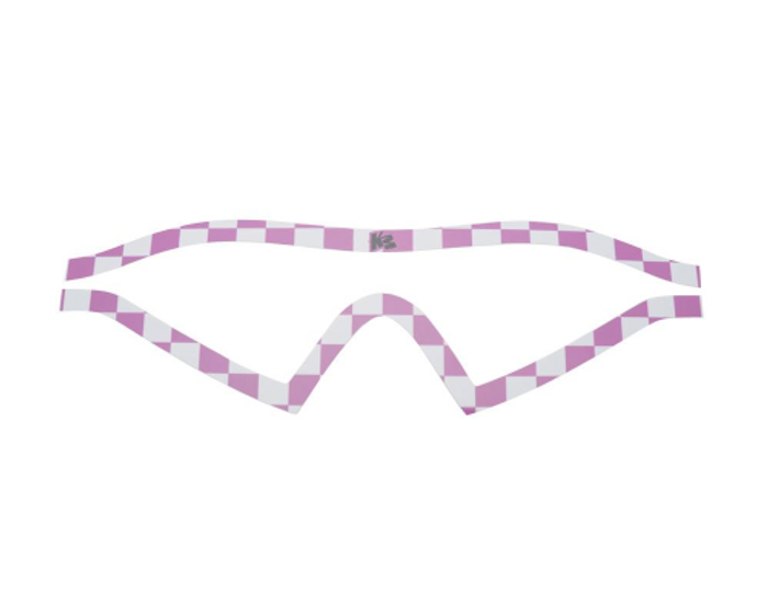 KM Paintball Mask Wraps - I4 Lens - Pink Checkers