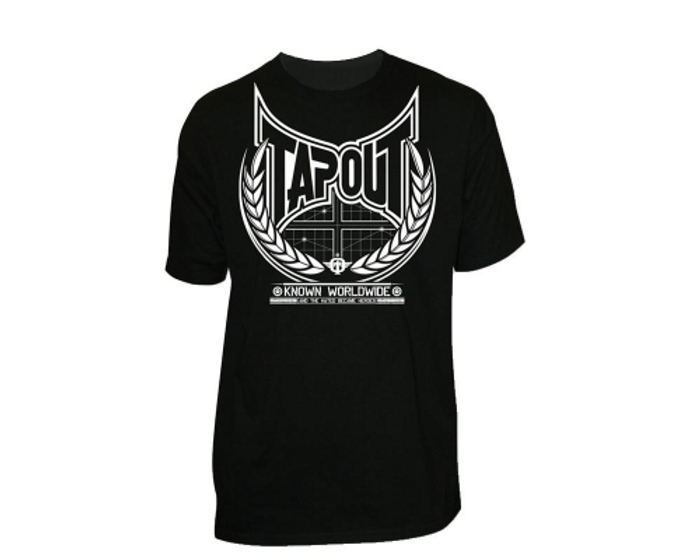 Tapout T-Shirt Known Worldwide - Black & White